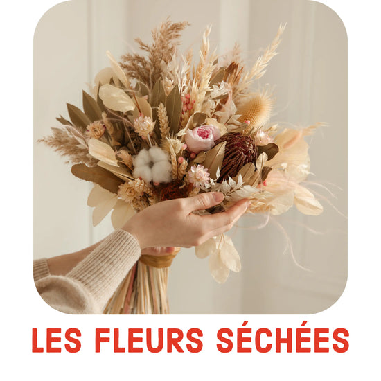 Bouquet fleurs sechees livraison paris et france. Offrir bouquet de fleurs et couronne fleurs sechées naturel. bouquet fleurs en couleur. Kipok