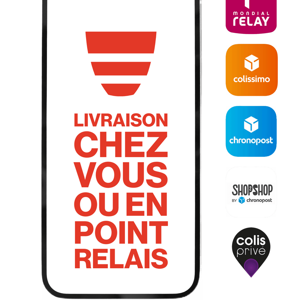 Moyen de livraison chez kipok. Mondial Relay chronopost colis privé